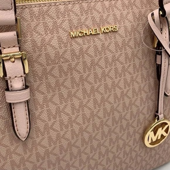 MICHAEL KORS Charlotte Large Top Zip Tote Ballet - Picture 13 of 16